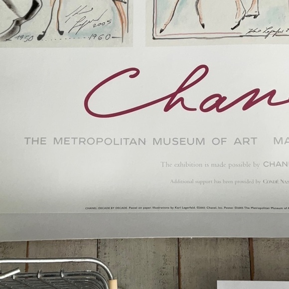 Chanel: Decade by Decade. The Metropolitan Museum of Modern Arts, 2005 Poster - Picture 12 of 16